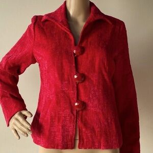 Laura Ashley petite large textured jacket/coat